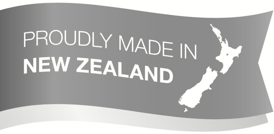 Proudly made in New Zealand